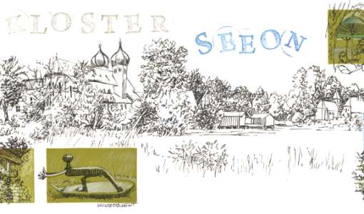 Sketching und Mixed Media rund ums Kloster Seeon