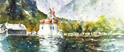 Das lockere Aquarell