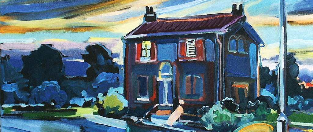 dunkles Haus